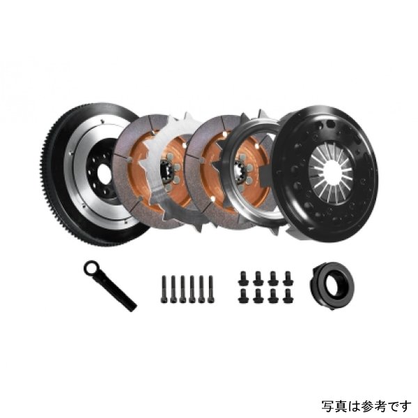 【USA在庫あり】 DKM Clutch BMW E34/E36/E39/E46/Z3 (6 Cyl) Ceramic Twin Disc MR Clutch w/Flywheel (650 ft/lbs Torque) dkmMR-006-005 HD店