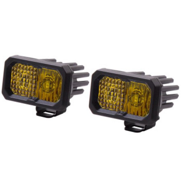 【USA在庫あり】 Diode Dynamics Stage Series 2 In LED Pod Pro - Yellow フォグ Standard ABL (2個) dioDD6407P HD店