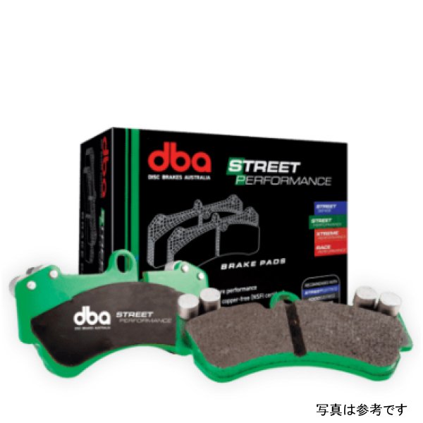 【USA在庫あり】 DBA 07年-22年 ニッサン GT-R R35 フロント Street Performance ブレーキ Pad キット ..