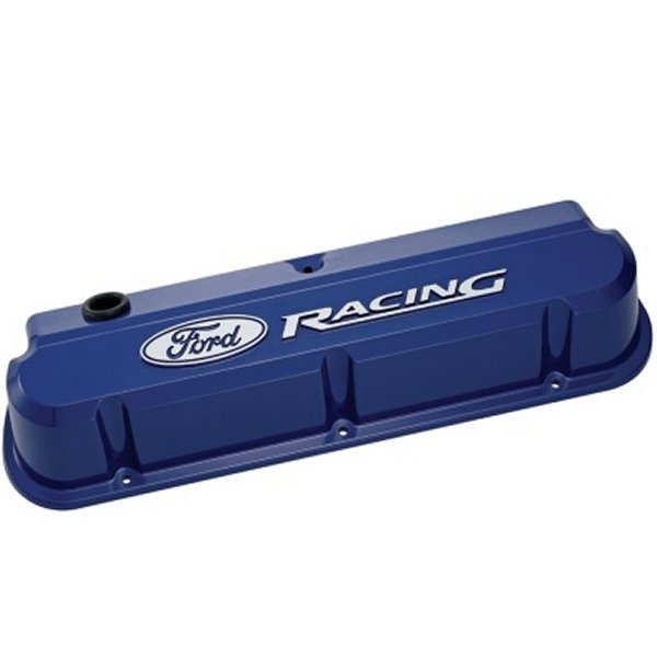 USA߸ˤ Ford Racing 289-351 Slant Edge Blue Valve Cover frp302-136 HDŹ