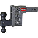 【USA在庫あり】 Gen-Y Mega Duty 2in Shank 5in Drop 2K TW 16K Hitch w/GH-051 Dual-Ball genGH-513 HD店