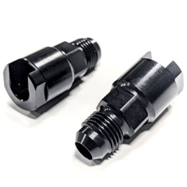  Haltech Flex フューエル フィッテイングs 3/8 (GM スプリング Lock) to -6AN Male (Incl Two フィッテイングs) halHT-011030 HD店