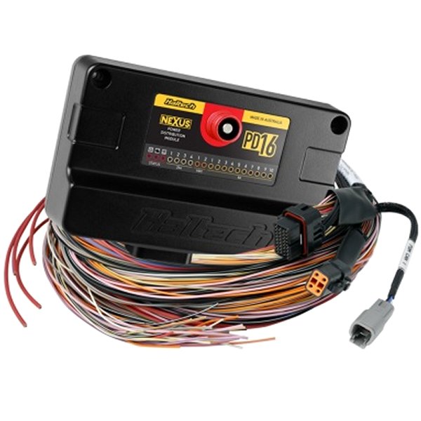 【USA在庫あり】 Haltech Nexus PD16 + Flying Lead Harness (5M) halHT-198201 HD店