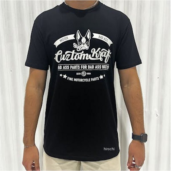 【メーカー在庫あり】 カスタムクラフト CuztomKraft SIGNATURE Tシャツ 黒 XLサイ...