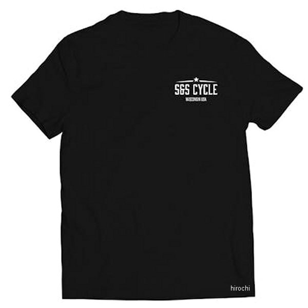 【メーカー在庫あり】 S&Sサイクル S&S Cycle Tシャツ Western 黒 Lサイズ 510-108...