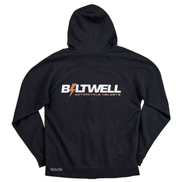 【メーカー在庫あり】 ビルトウェル Biltwell BOLTS ジップパーカー 黒 XLサイズ 8...