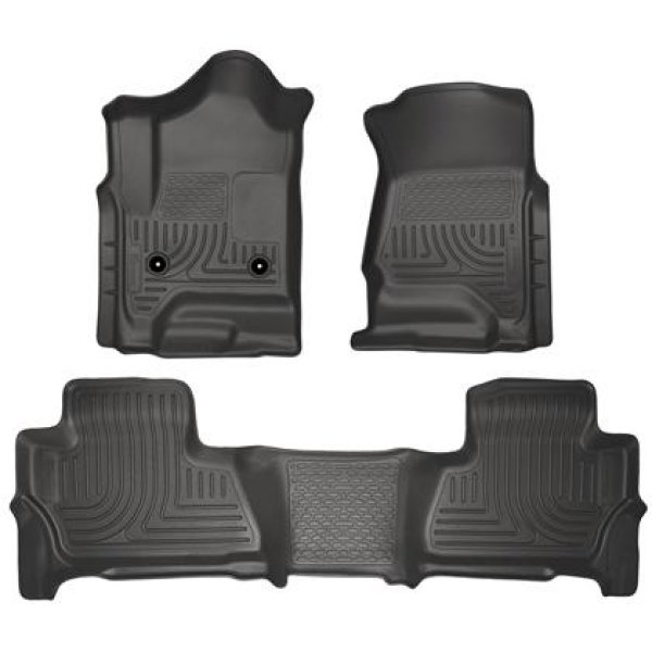 【USA在庫あり】 Husky Liners 2015 Chevy/GMC Suburban/Yukon XL WeatherBeater Combo ブラック フロント&2nd Seat フロアライナー hsl99211 HD店
