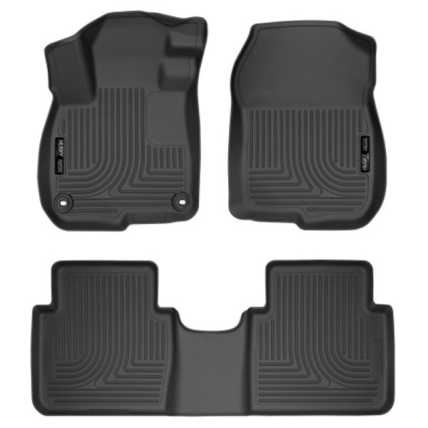 Husky Liners 2017 Honda CR-V Weatherbeater Black Front & 2nd Seat Floor Liners hsl99401 HD店