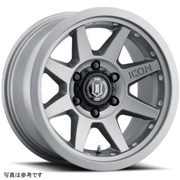 【USA在庫あり】 ICON Rebound Pro 17x8.5 6x5.5 0mm Offset 4.75in BS 106.1mm Bore Titanium Wheel ico21817858347TT HD店