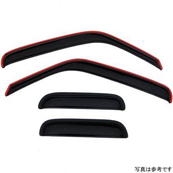 【USA在庫あり】 AVS 99年-11年 フォード Ranger (Fixed Window) Ventvisor アウトサイドマウント Window Deflectors 4pc - スモーク avs94423 HD店