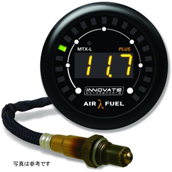 【USA在庫あり】 Innovate MTX-L PLUS Digital Air/Fuel Ratio Gauge Kit 8ft w/O2 Sensor inn3918 HD店