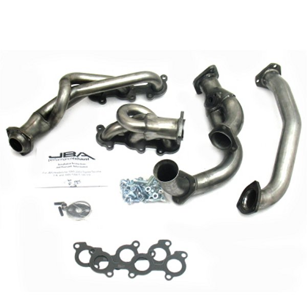  JBA 95年-00年 トヨタ 3.4L V6 w/o EGR 1-1/2in Primary Raw 409SS Cat4Ward Header jba2032S-1 HD店