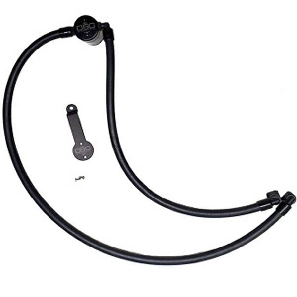 【USA在庫あり】 J&amp;L 20年-24年 ジープ ラングラー 2.0L Driver Side Oil セパレーター 3.0 - ブラック アノダイズド jlt3070D-B HD店