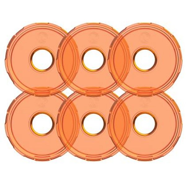 【USA在庫あり】 KC HiLiTES Cyclone V2 LED - Replacement Lens - Amber - 6-PK kcl4412 HD店