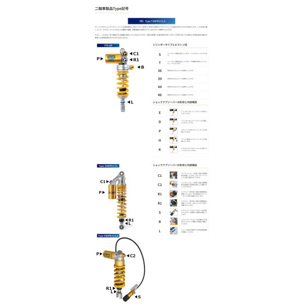 オーリンズ OHLINS リアショック S36PR1 ADV150 HO345 HD店