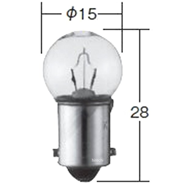 小糸製作所 白熱バルブ G14 12V6W 10個入り 1263 HD店