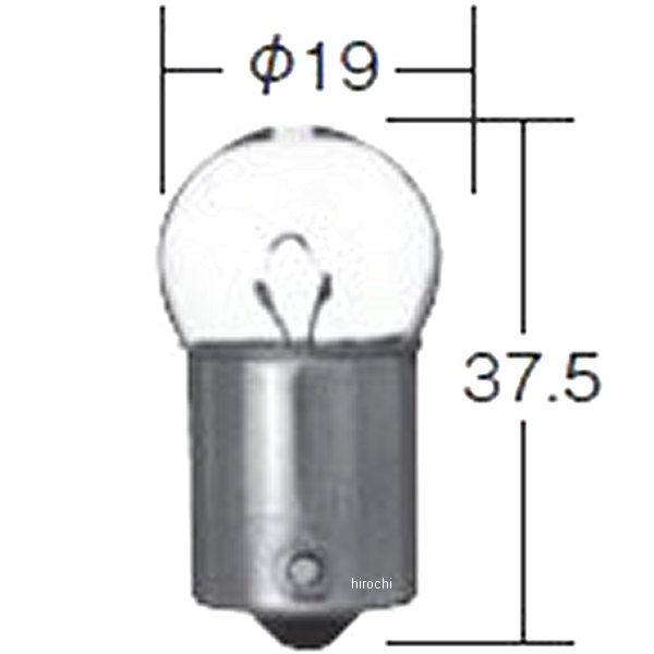 小糸製作所 白熱バルブ G18 12V5W 10個入り 3433 HD店