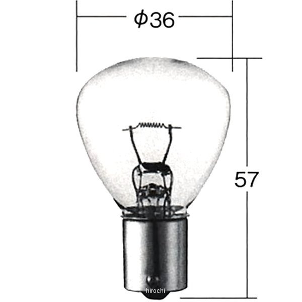 小糸製作所 白熱バルブ RP35 24V35W ツバ無シングル 10個入り 黄 9521Y HD店