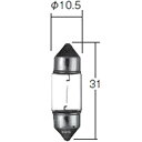 小糸製作所 白熱バルブ T10×31 12V3W 10個入り 2250 HD店
