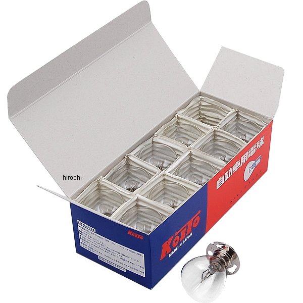 小糸製作所 白熱バルブ RP35 6V35/35W ツバ付ダブル 10個入り 6151 HD店