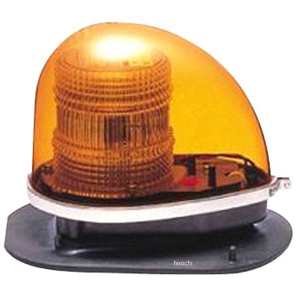 小糸製作所 警光灯/回転灯 フラッシュランプ 12V 丸型 黄色 ゴムマグネットタイプ DFL-2NBY HD店