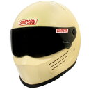 シンプソン SIMPSON フルフェイスヘルメット BANDIT Pro ライトクリーム 58cm 3312535800 HD店(2)
