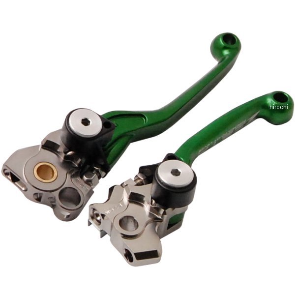 【メーカー在庫あり】 ジータ ZETA ピボットレバーセット 3FI 19年 KX450 緑 ZE44-1124 HD店