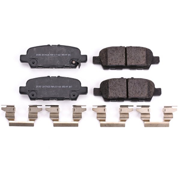 USA߸ˤ Power Stop 11-12 Infiniti EX35 Rear Z17 Evolution Ceramic Brake Pads w/Hardware psb17-1393 HDŹ