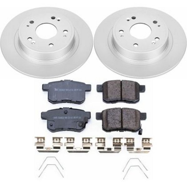 USA߸ˤ Power Stop 11-14 Acura TSX Rear Z17 Evolution Geomet Coated Brake Kit psbCRK5368 HDŹ
