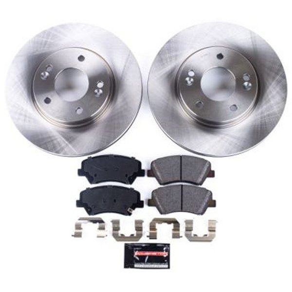 USA߸ˤ Power Stop 11-16 Hyundai Elantra Front Autospecialty Brake Kit psbKOE6503 HDŹ