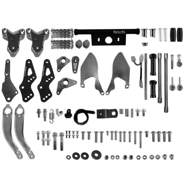 SP武川 バックステップ 3ポジション/リアディスク用 モンキー、ゴリラ 06-13-0082 HD店