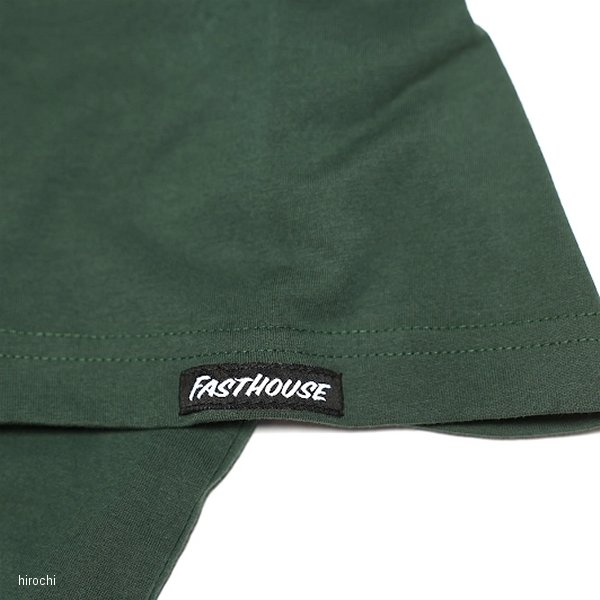 【メーカー在庫あり】 ファストハウス FASTHOUSE Tシャツ カレラ フォレストグリーン Lサイズ G6138 HD店