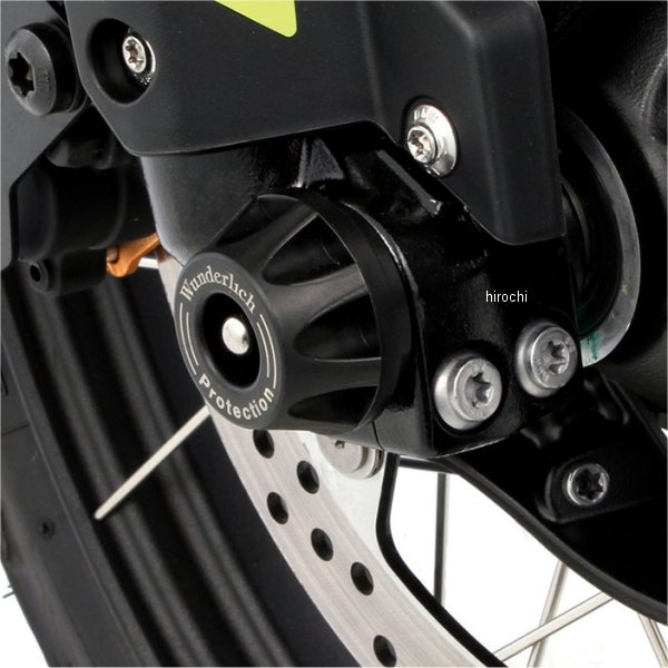 ワンダーリッヒ Wunderlich クラッシュプロテクター フロントアクスルスライダー DoubleShock 23年以降 F900GS W42156-202 HD店
