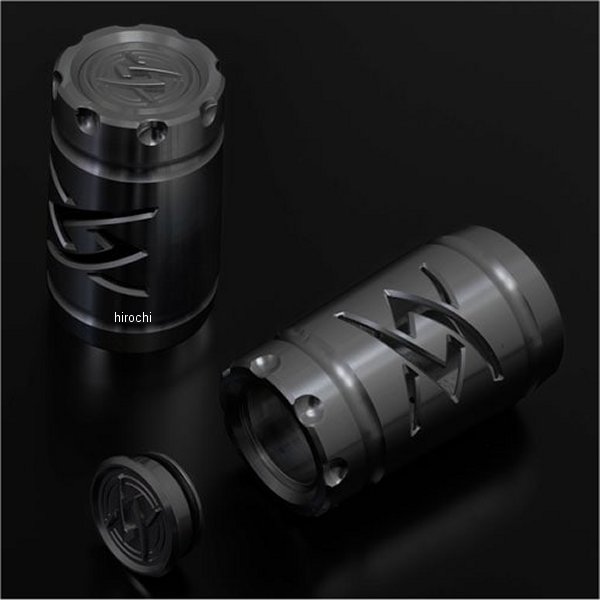 【メーカー在庫あり】 ピーエムシー PMC ARCHI ビレットスライダーカバー Z900RS/CAFE 黒 189-5444 HD店