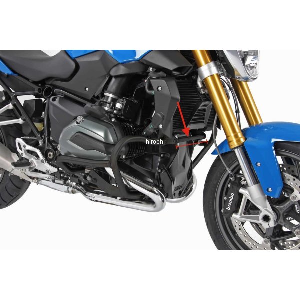 ヘプコアンドベッカー コネクションロッド 13年-18年 BMW R1200R 黒 4222668 00 01 HD店