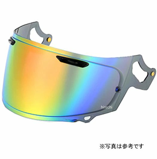 ティーズ T's ミラーシールド Arai VAS-Z セミスモーク/チタンレッド 4986222954061 HD店