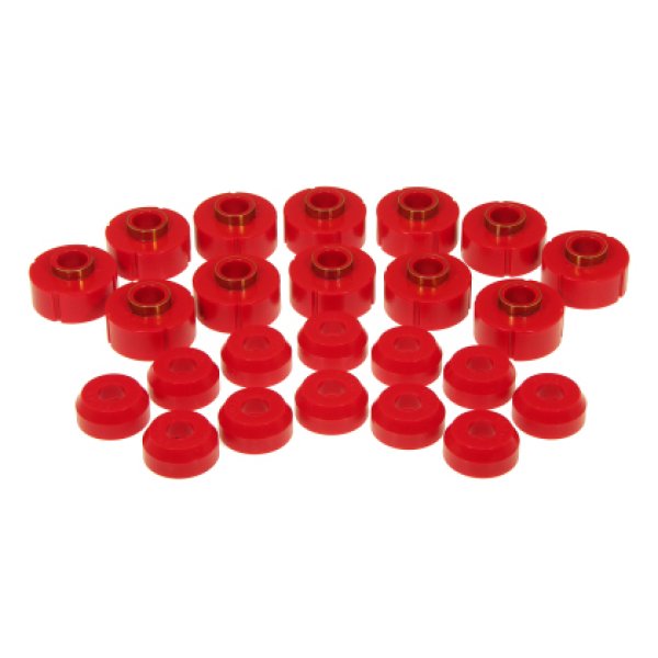  Prothane 63年-91年 ジープ Wagoneer Body Mount - レッド pro1-106 HD店
