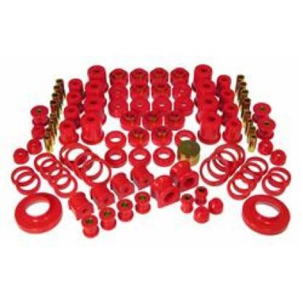  Prothane 97年-06年 ジープ TJ Total キット - レッド pro1-2006 HD店