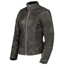 アイコン ICON 2025年春夏モデル レディース ジャケット TUSCADERO3 黒 Lサイズ 2822-1772 HD店