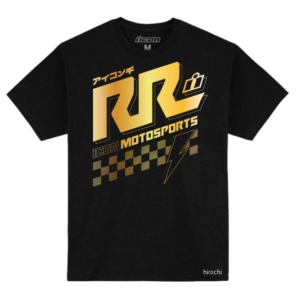 アイコン ICON 2025年春夏モデル Tシャツ RIZZ RIZZ 黒 Mサイズ 3030-24633 HD店(2)