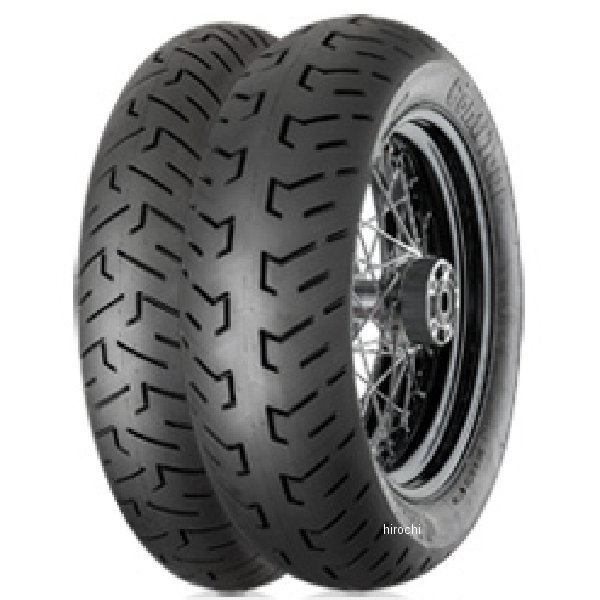 コンチネンタル Continental ContiTour Reinf 180/65 B 16 M/C 81 H TL リアリム径：16インチ用途：リアタイヤ幅：180偏平率：65アメリカン＆クルーザバイクのためのロングツーリングタイヤロングライフを実現するMileagePlusテクノロジーのコンマウンドを採用。あえてセンター部に溝のない部分を作ることによってロングライフを可能にし、荒れた路面でも破綻しない走行安定性を実現。ウェット路面のために排水性の高いトレッドパターンデザインを新たに開発。長いタイヤライフの中でも安定した性能を提供します。4019238768855楽天 HD店