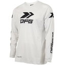 ディーエフジー DFG ソリッド ジャージ 白/黒 M G5704 HD店