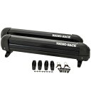 【USA在庫あり】 Rhino-Rack Universal Ski/Snowboard Carrier - Fits 4 Pairs of Skis or 2 Snowboards - Black rhr574 HD店