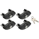 【USA在庫あり】 Rhino-Rack Vortex Locking End Caps - Set of 4 rhrVA-LEC4 HD店