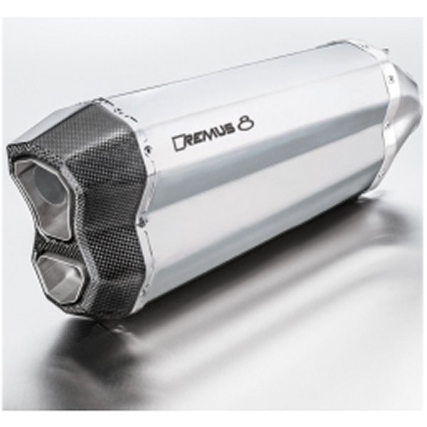 【USA在庫あり】 Remus 18年-20年 BMW R 1250 GS/Adventure Remus 8 Stainless Steel Race Slip On (Connection Tube Req) rms84683 100065 HD店