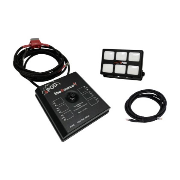 【USA在庫あり】 Spod SourceLT w/ Mini6 for Universal 84インチ バッテリーケーブル spoSLM6UNI84 HD店