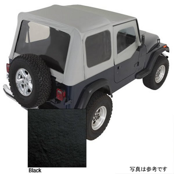 【USA在庫あり】 Rugged Ridge S-Top Door Skins Black Tinted Windows 88-95 Jeep ラングラー YJ rug1..