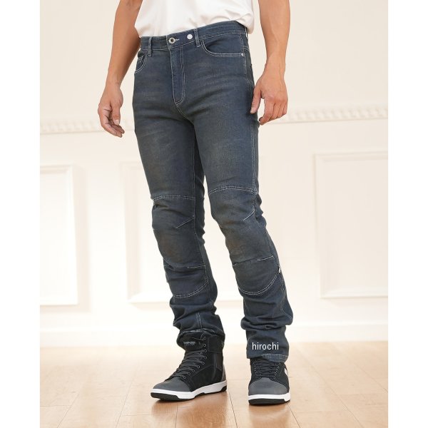 【メーカー在庫あり】 コミネ KOMINE 2025年春夏モデル エニグマライトプロテクトジーンズ ディープインディゴ 5XLB/46サイズ WJ-7325R HD店