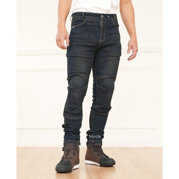 【メーカー在庫あり】 コミネ KOMINE 2025年春夏モデル エニグマライトプロテクトフィットジーンズ ディープインディゴ XL/34サイズ WJ-7495R HD店