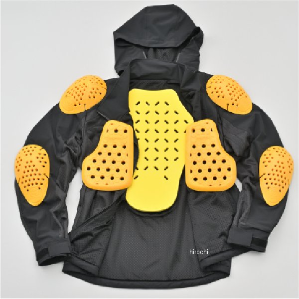 デイトナ DJ023 ストリートデュアルパーカ ブラック 2XL 49730 HD店